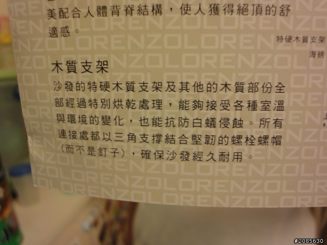 羅倫索沙發下有數萬隻白蟻！