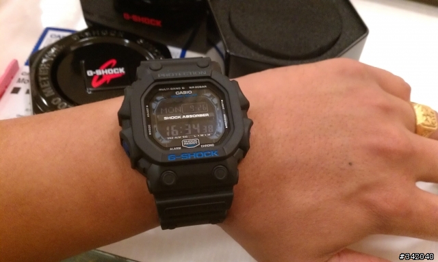 新手開箱~CASIO G-SHOCK GXW-56E-1