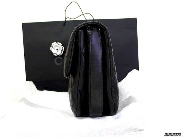 終於找到雙C CHANEL 格紋 大大的 相機包 了！！