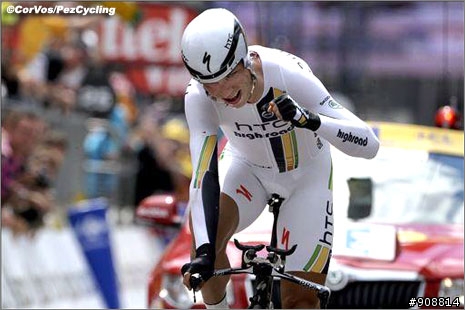 2011世界公路車錦標賽(UCI Road Cycling World Championships) 男子菁英組計時賽, 46.4公里