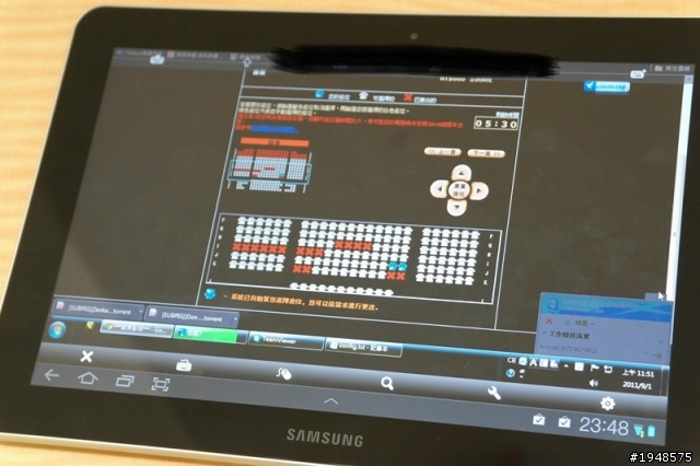 TAB 10.1也可以跑Windows 7