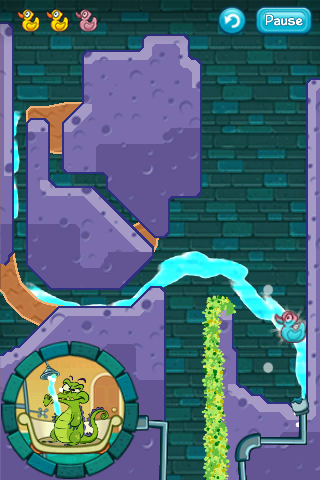 迪士尼的人氣遊戲《Where's My Water?》體驗分享
