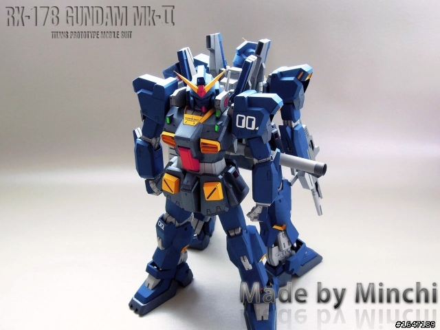 RX-178 MKⅡ Titans(紙模型)