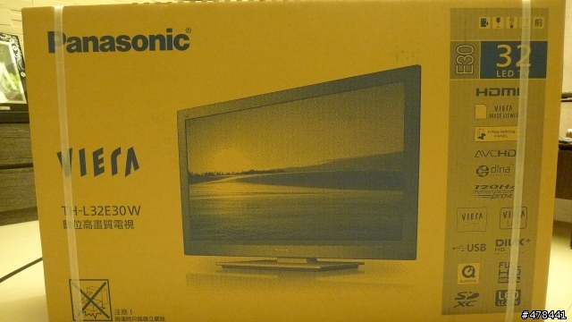 Panasonic TH-L32E30W極度簡易開箱文&求救