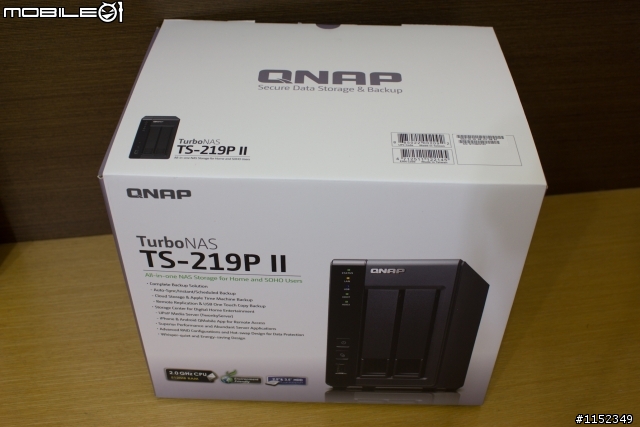 QNAP TS-219P II 開箱分享