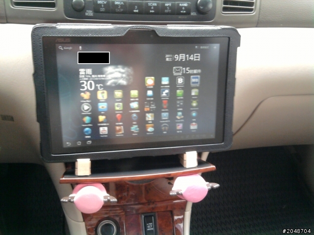 ASUS 平板上車，DIY車架，altis