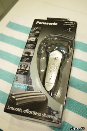 [開箱] 男人的好刀！PANASONIC   ES-GA20 電動刮鬍刀