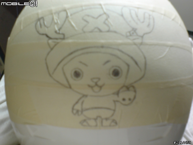【創作】不專業手繪海賊安全帽