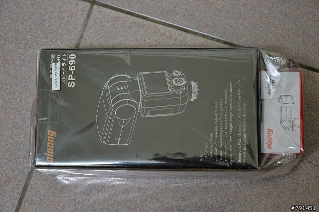 oloong SP-690 FOR NIKON 簡易開箱之小測試