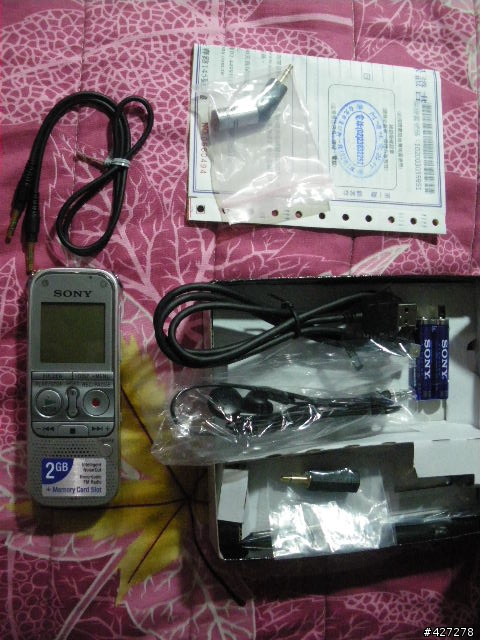 [開箱]SONY ICD-AX412F