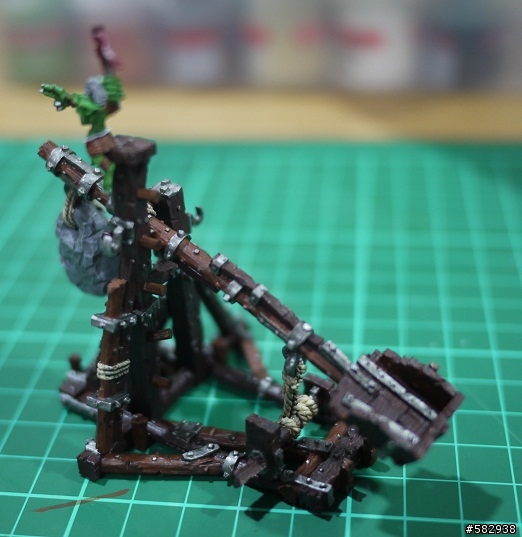 第一個戰棋作品"哥布林投石機"