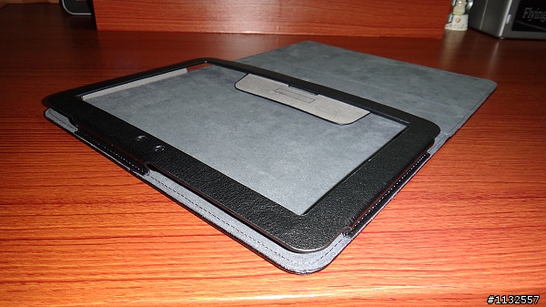 Galaxy Tab 8.9高質感皮套及自製立架[圖多慎入]