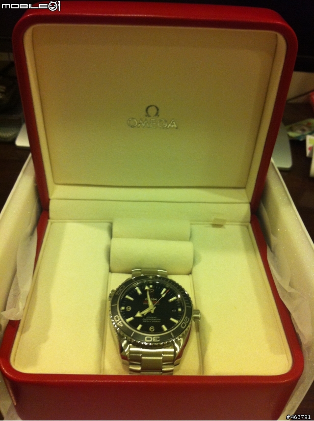 [開箱]Omega PLANET OCEAN 海馬 8500