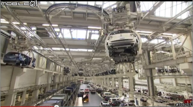 （Wolfsburg)工廠VW Touran的產線與Tiguan的產線基本上重疊