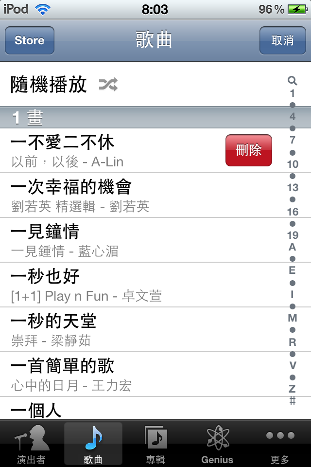 iPod touch 4 with iOS 5