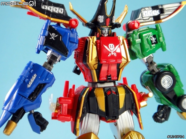 GOKAI 合體!SR合金 海賊戰隊 豪快王!