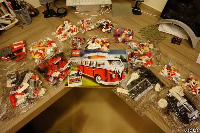 ＜開箱＞夢幻樂高 LEGO 10220 福斯露營車 T1