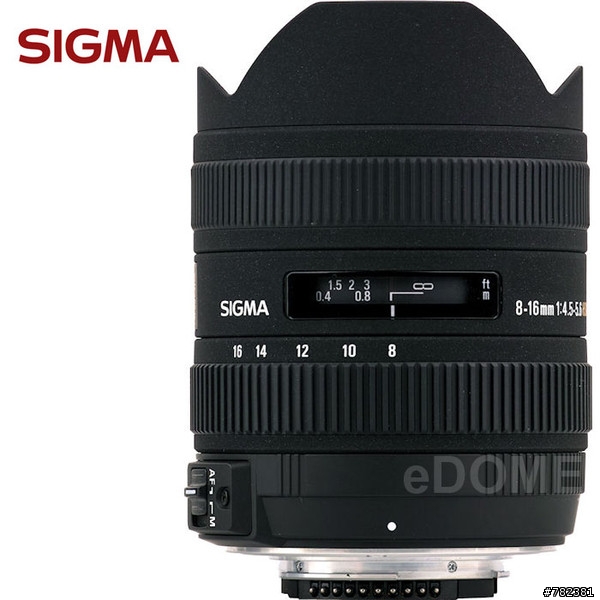 請教nex5n的數位修正 是否可在 副廠鏡 SIGMA 8-16mm F4.5-5.6 DC HSM 上使用?