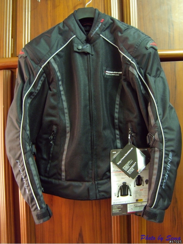 Komine JK-005 黑 L 防摔衣