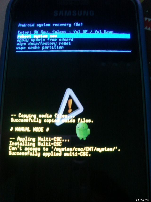【求助】I9000，Recovery裡沒有Backup