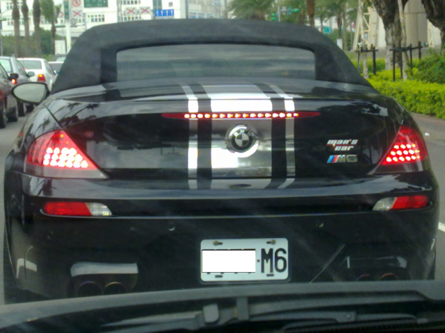 今天看到一台MAN'S CAR !!!