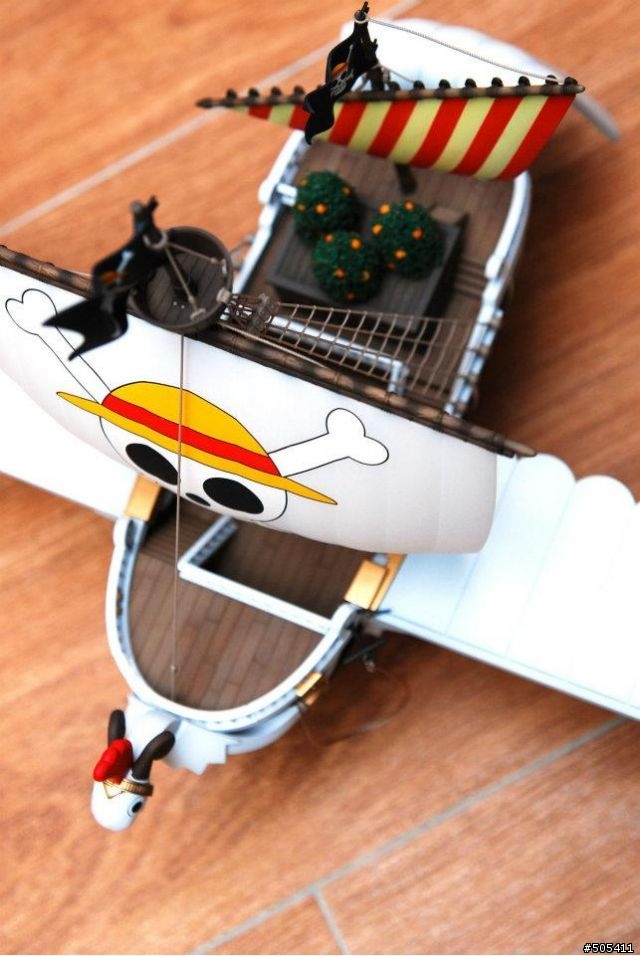 BANDAI 海賊王 飛天梅利號製作完成