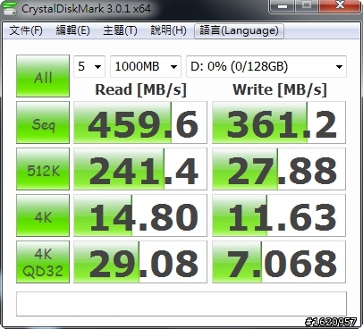 [開箱2/3] UX31E的簡單測試...硬體規格、硬碟傳輸、系統資訊等等...