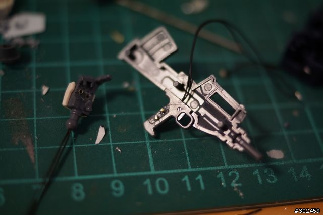 發光實驗作No.8 [HGUC]RGM-79C GM TYPE-C