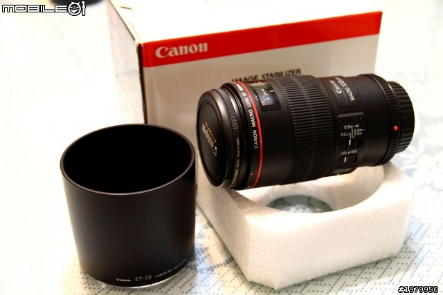 Canon EF-100mm f/2.8L Macro IS USM 微距鏡頭開箱