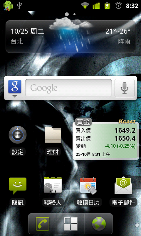我的SAMSUNG GALAXY SII i9100搭上CM 7.1之畫面分享
