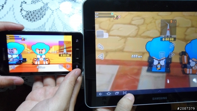 【分享】Tab 10.1 讓我爽三天，對決Galaxy R 跑跑一下