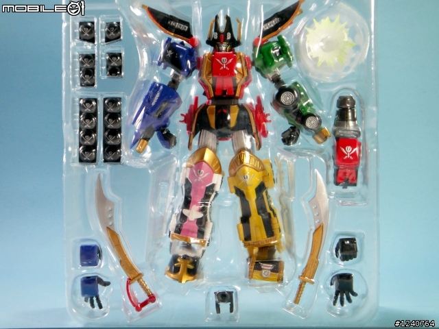 GOKAI 合體!SR合金 海賊戰隊 豪快王!