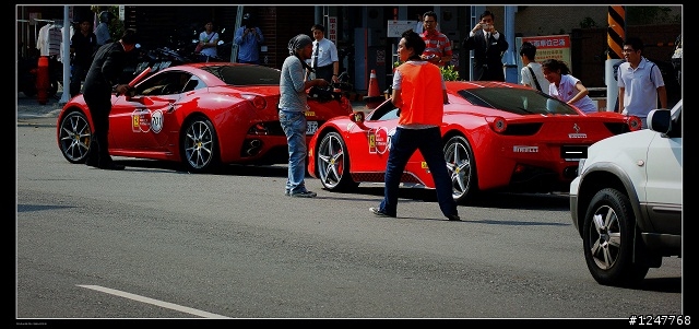 法拉利第3屆拉力賽 (高雄終點站)