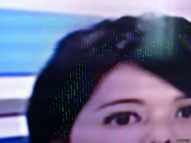 送修前想先請教: 畫面上閃爍的亮點群