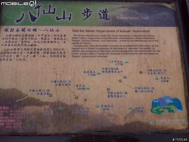 [分享]谷關七雄-八仙山