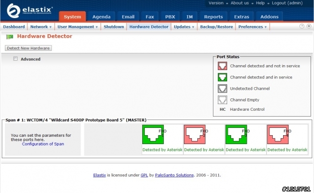 [分享]IP-PBX之Elastix with TDM400P(4FXO)安裝記事