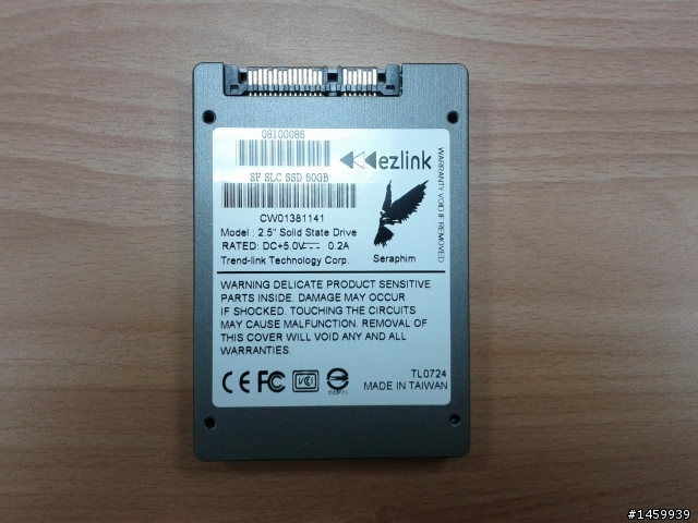 <簡測>EZLINK Seraphim SLC 60GB vs EZLINK Violet-E SLC 64GB