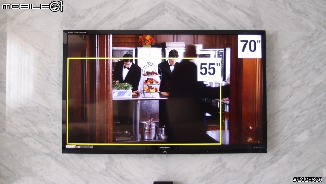 直下式 70 吋 3D  SHARP LC-70LE735U  不專業開箱文
