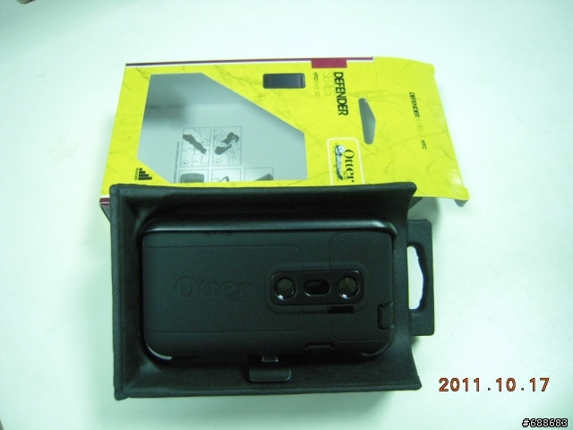 HTC EVO 3D 3防保護套簡單開箱分享