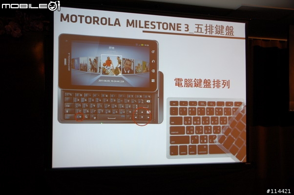 【體驗】Motorola MILESTONE 3 進化三代目，勝鍵在握！台北體驗會(影圖版)