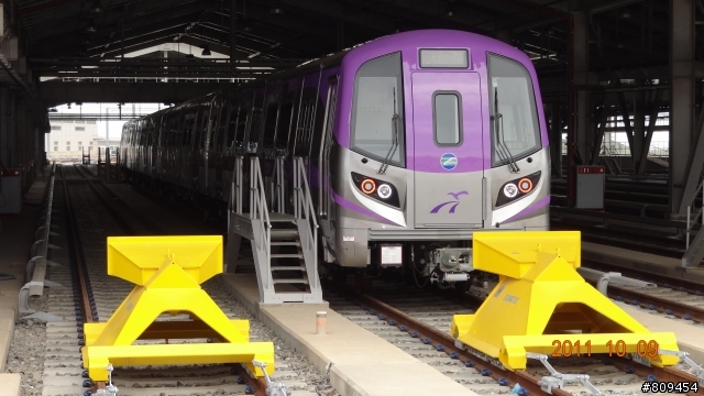 機場捷運電聯車展示，圖多