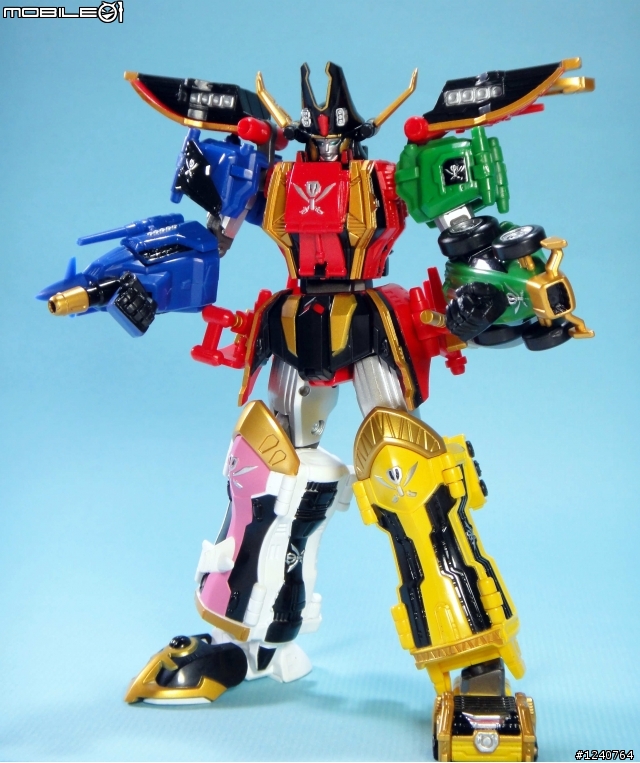 GOKAI 合體!SR合金 海賊戰隊 豪快王!