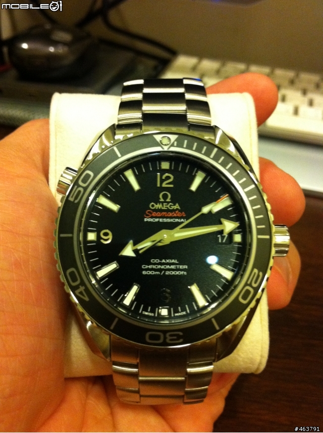 [開箱]Omega PLANET OCEAN 海馬 8500