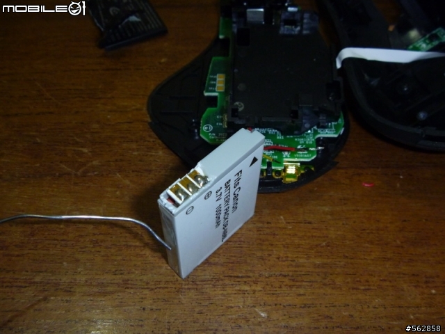 羅技 MX Revolution 滑鼠 電池修理