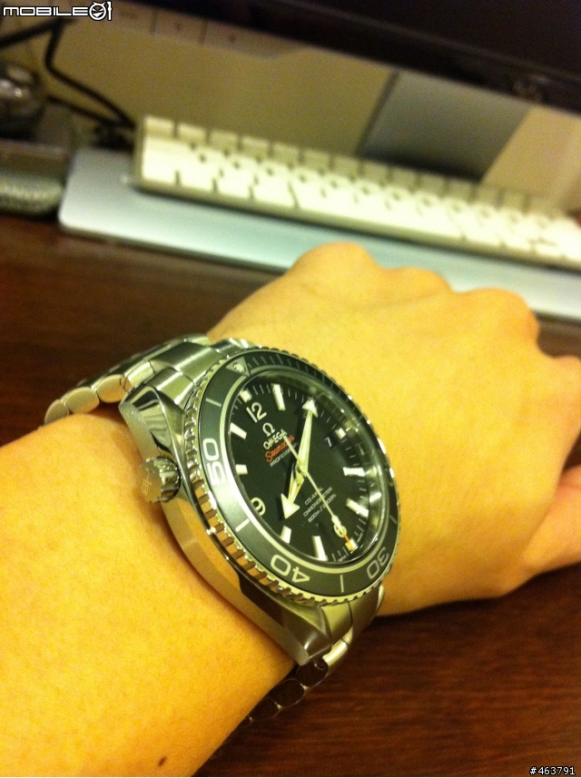[開箱]Omega PLANET OCEAN 海馬 8500