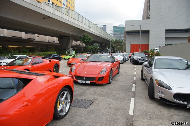 (增加了出發片段)今日香港九龍灣國際展貿有名車集會!?