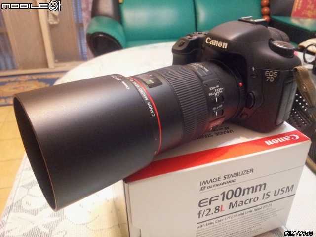 Canon EF-100mm f/2.8L Macro IS USM 微距鏡頭開箱
