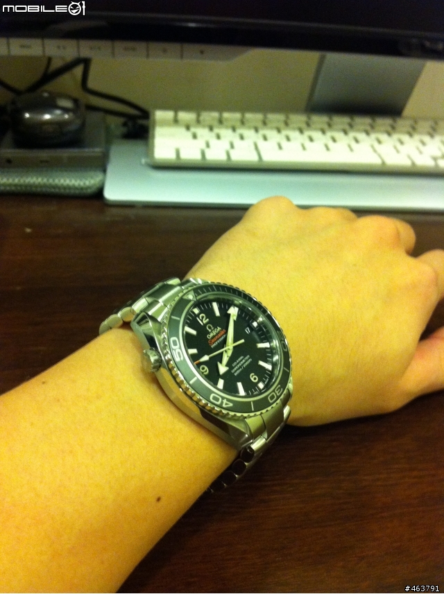 [開箱]Omega PLANET OCEAN 海馬 8500