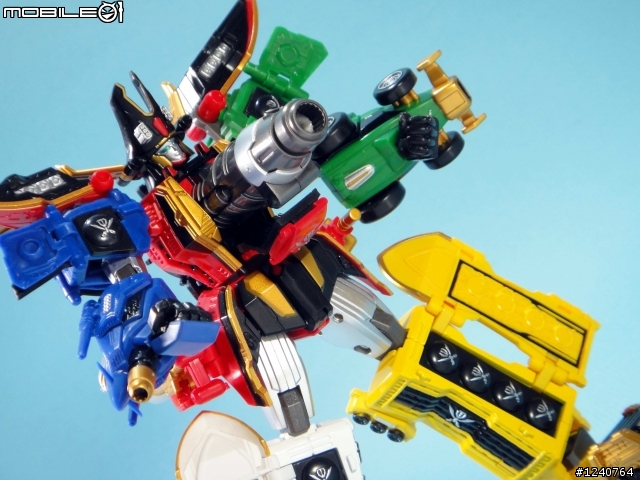 GOKAI 合體!SR合金 海賊戰隊 豪快王!