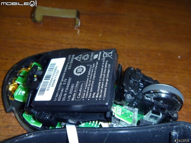 羅技 MX Revolution 滑鼠 電池修理